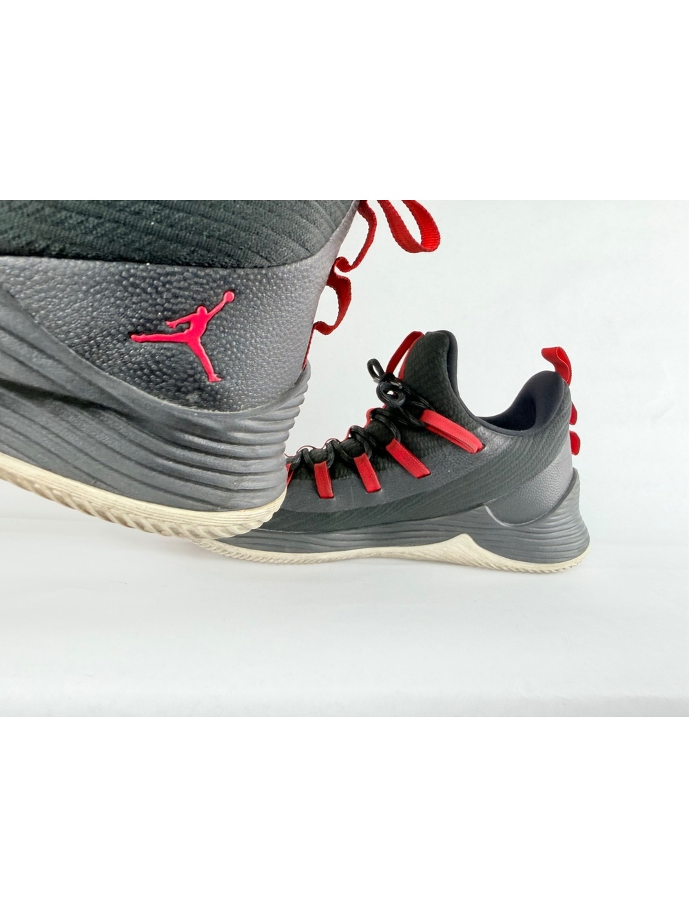 ๐ Air Jordan Ultra Fly 2 Low Black Infrared AH8110-023 Men's 10 Bred Basketball - Picture 8 of 11
